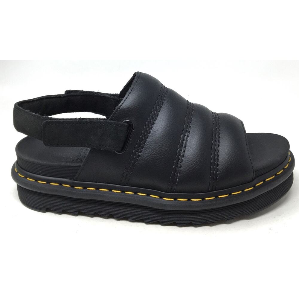 Dr Martens Kole Athena Women's Size 10 Black Leather Strap Slingback Sandals - Picture 5 of 8